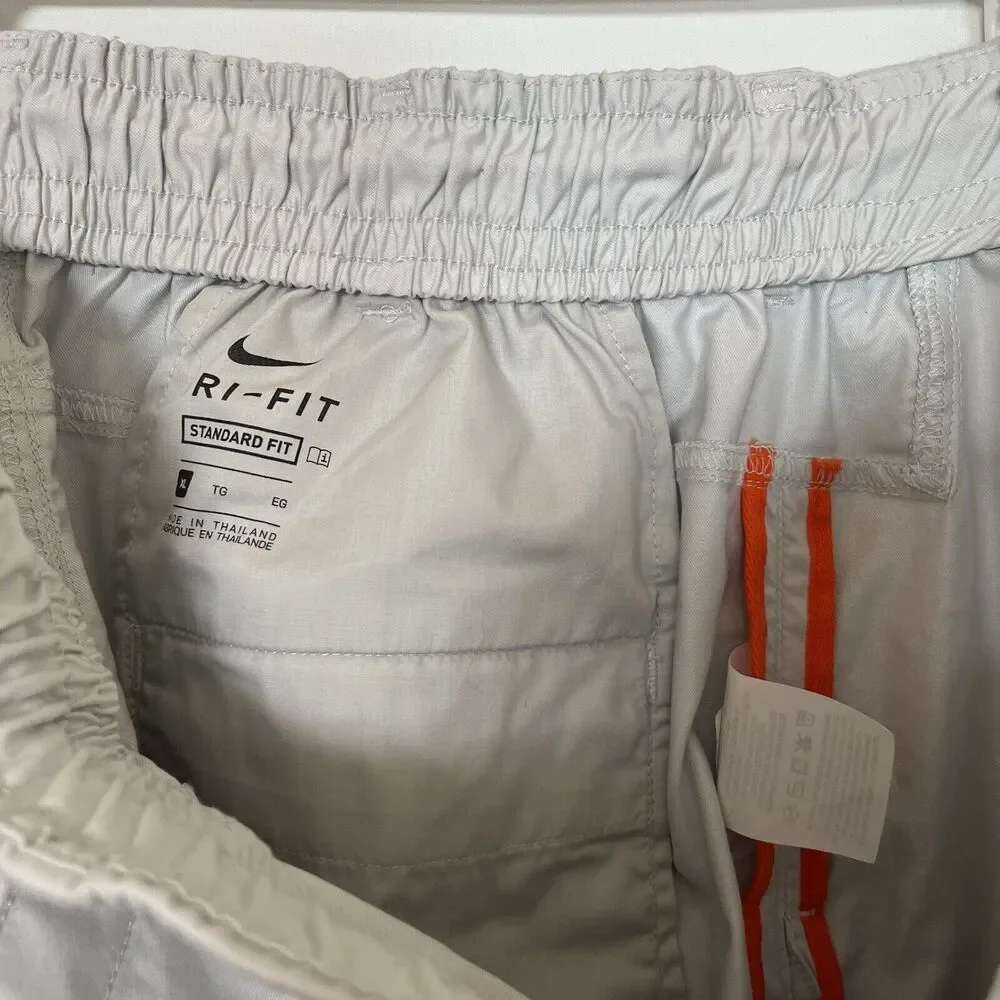 Nike Men's Golf Pants Dri-Fit XL Light Gray Regular Fit Performance Casual EUC